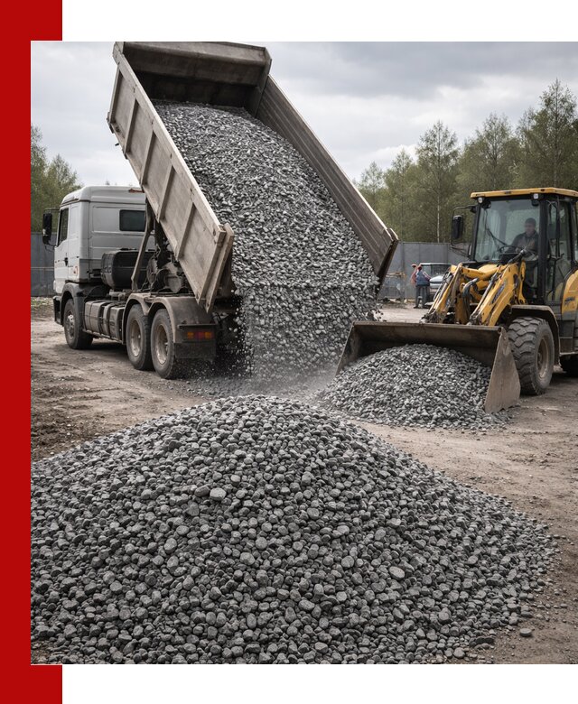Доставка и продажа щебня гранитного в Курганинске