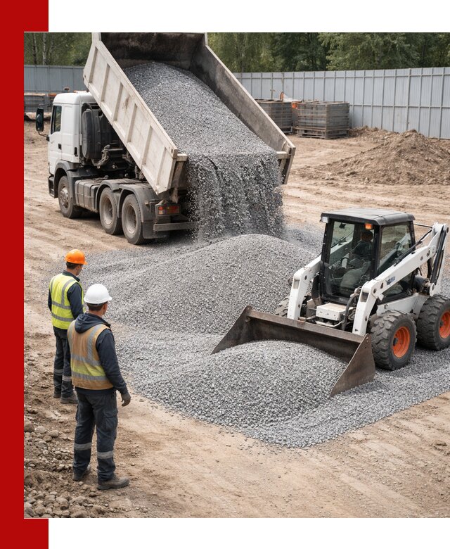 Доставка и продажа гранитного щебня фракции 0-5 в Курганинске