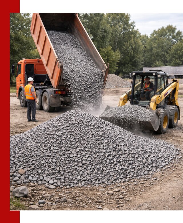 Купить гранитный щебень фракции 5–10 в Курганинске с доставкой