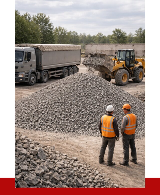 Гранитный щебень фракция 5-20 в Курганинске от 4368 руб | ПРОНЕРУДКгн