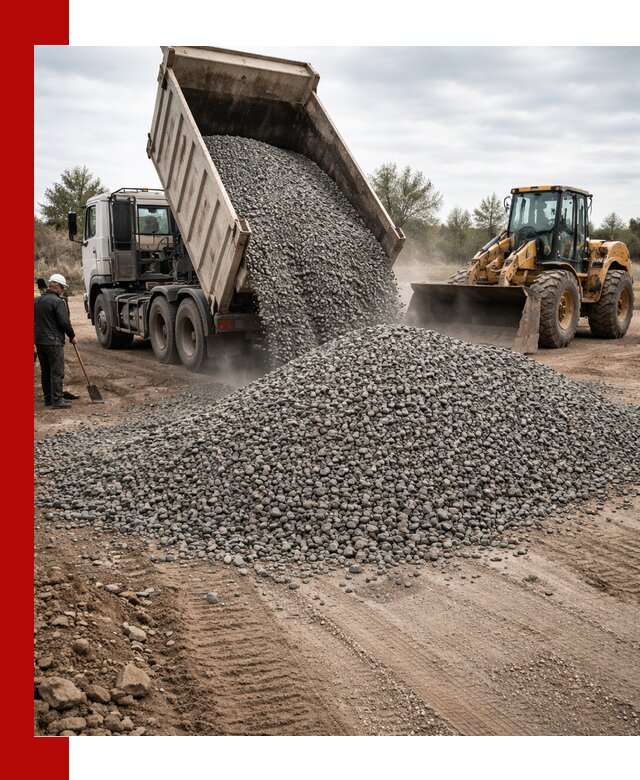 Гранитный щебень фракция 10-20 с доставкой в Курганинске