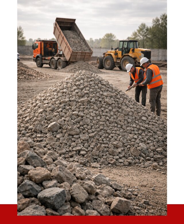 Гранитный щебень фракция 40-70 в Курганинске от 2600 руб ПРОНЕРУДКгн