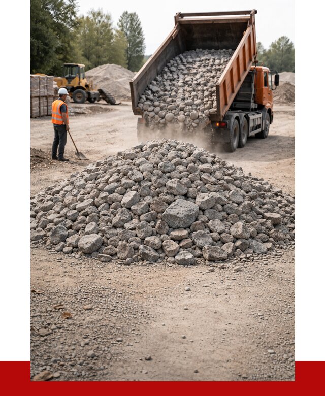 Гранитный щебень фракция 70-150 в Курганинске от 1716 | ПРОНЕРУДКгн