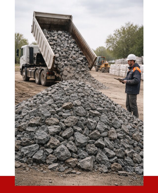 Гранитный щебень фракция 100-200 в Курганинске от 4368 р. ПРОНЕРУДКгн