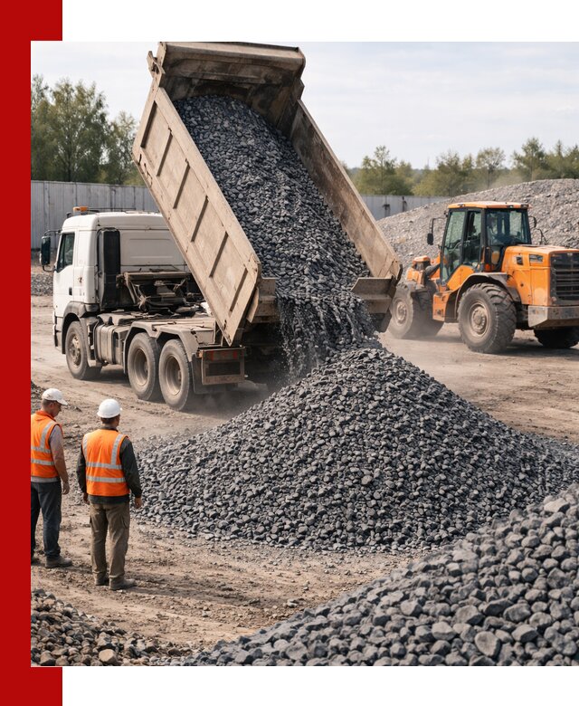 Доставка и продажа щебня габбро-диабаза в Курганинске