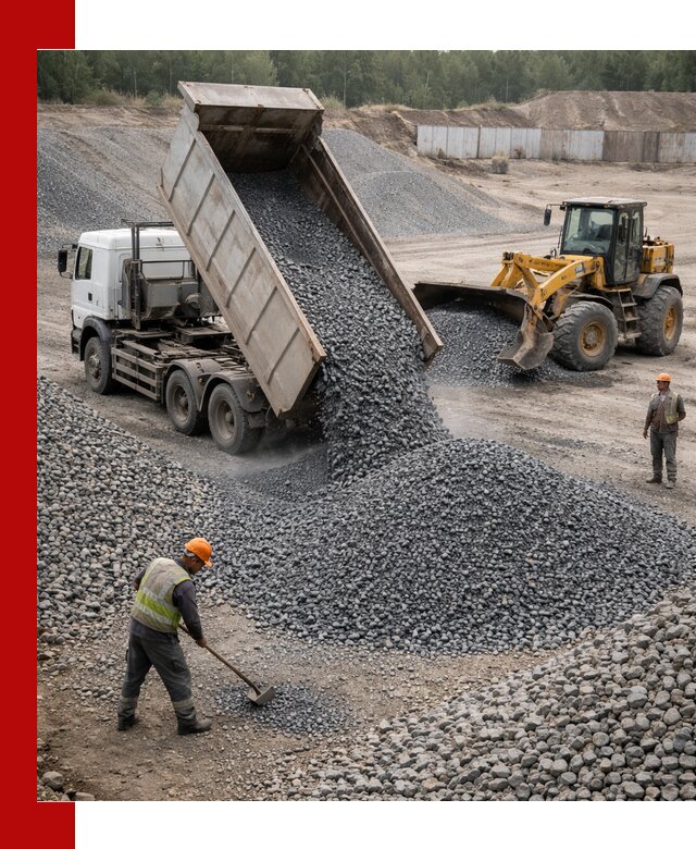 Щебень габбро-диабаз фр. 5-20 с доставкой в Курганинске