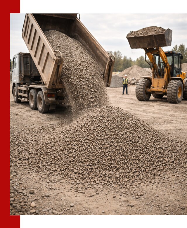 Гравийный щебень фракция 3–10 с доставкой в Курганинске