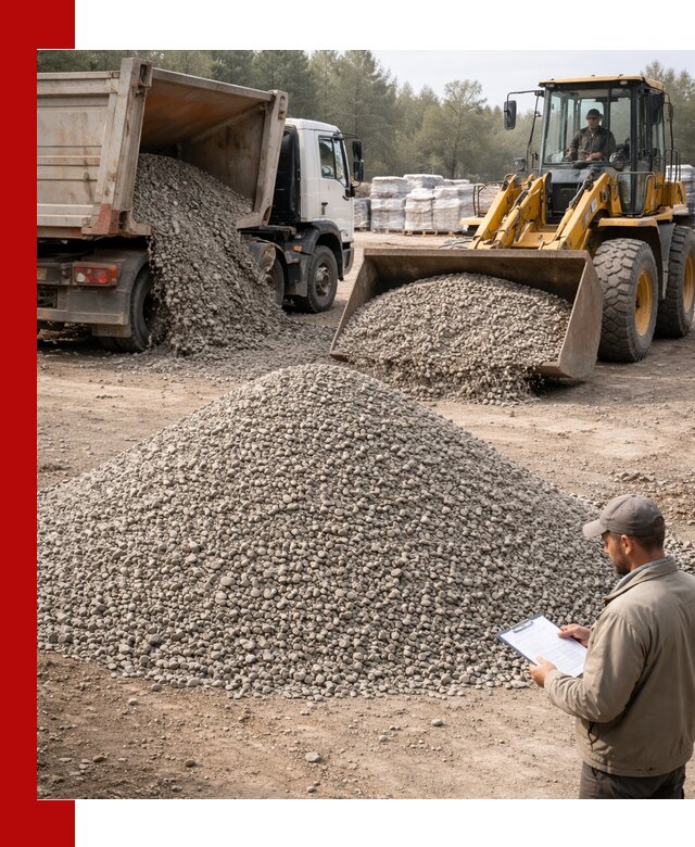 Гравийный щебень фракция 5–10 с доставкой в Курганинске