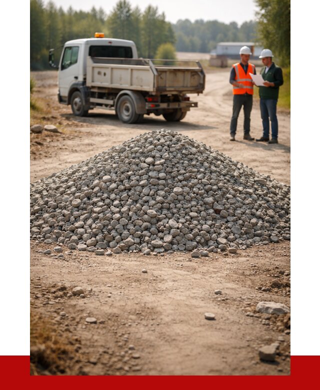 Гравийный щебень фракция 20-40 в Курганинске от 1248 р. | ПРОНЕРУДКгн