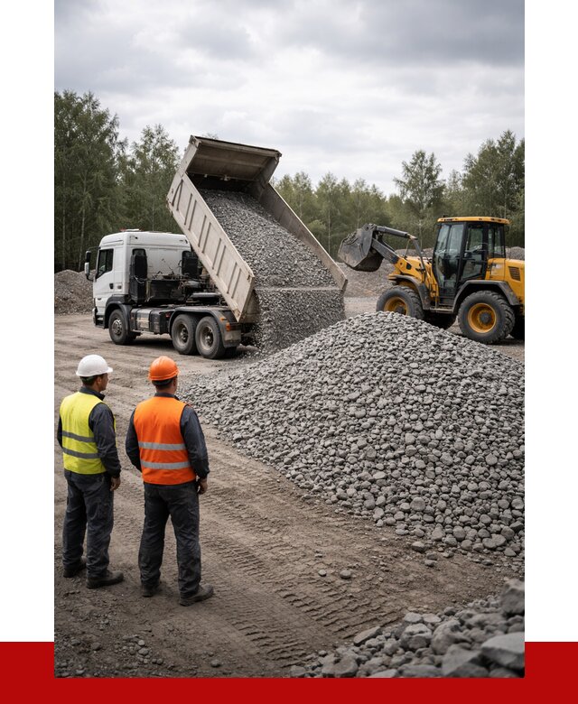 Гравийный щебень фракция 40-70 в Курганинске от 9881р | ПРОНЕРУДКгн