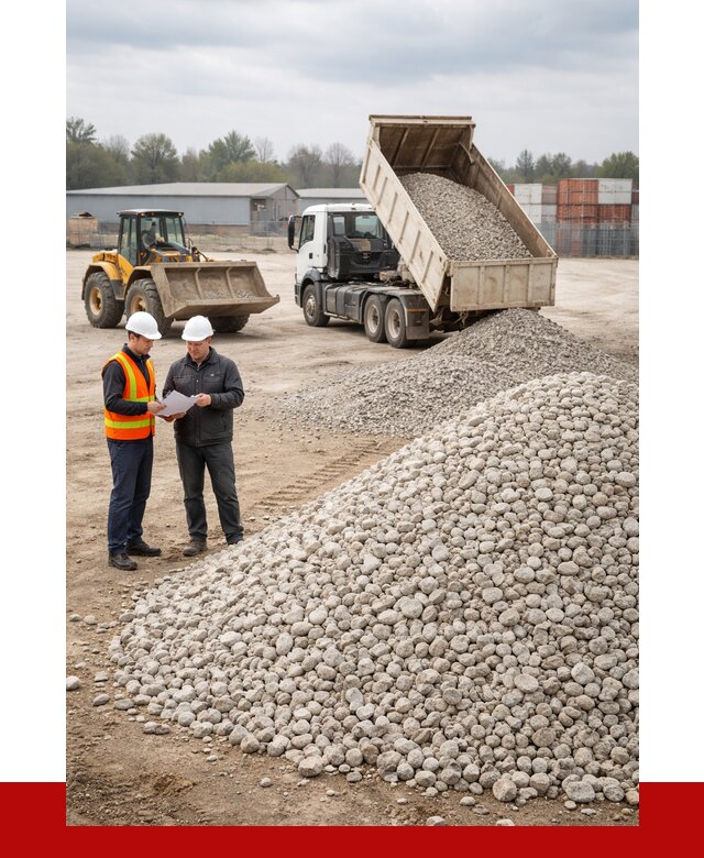 Известняковый щебень в Курганинске от 1456 р. доставка | ПРОНЕРУДКгн