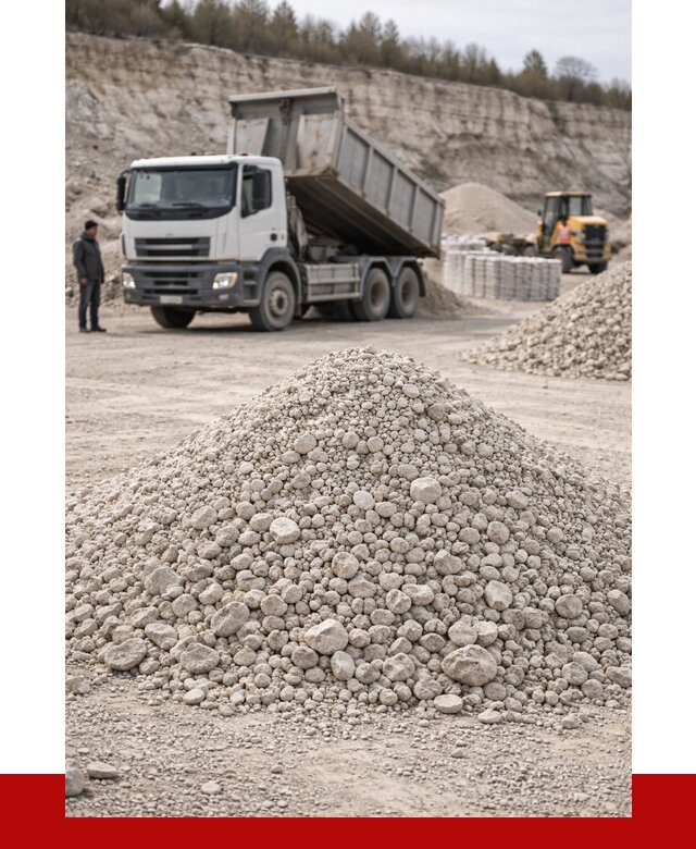 Известняковый щебень фракция 5-20 в Курганинске, 4368 р. ПРОНЕРУДКгн