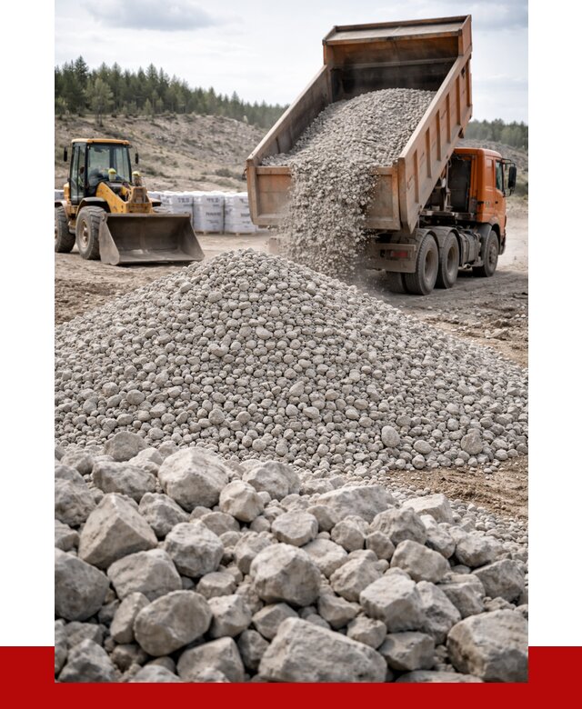 Доломитовый щебень фр. 20-40 в Курганинске от 4368 р. | ПРОНЕРУДКгн