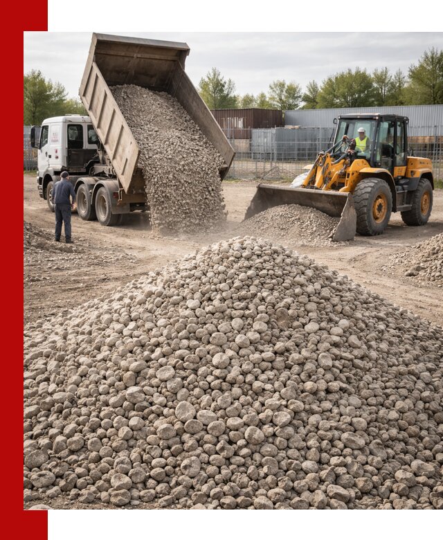 Доломитовый щебень фракции 20–41 с доставкой в Курганинске