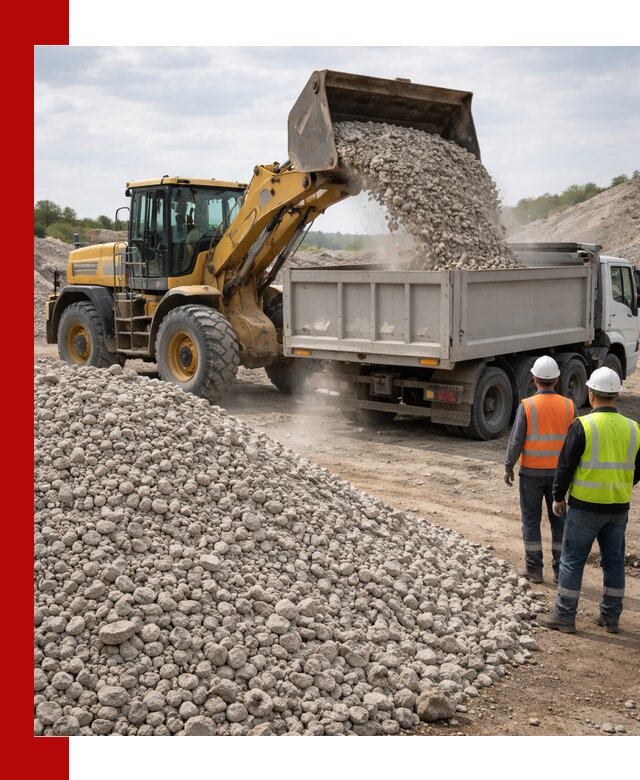 Доломитовый щебень фракция 40–71 доставка и продажа в Курганинске