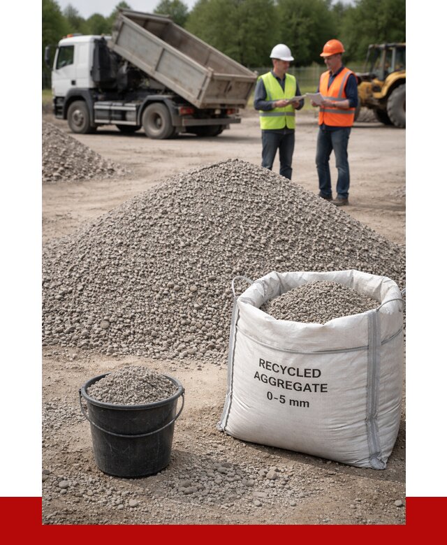 Вторичный щебень фракция 0-5 в Курганинске от 1664 р. ПРОНЕРУДКгн