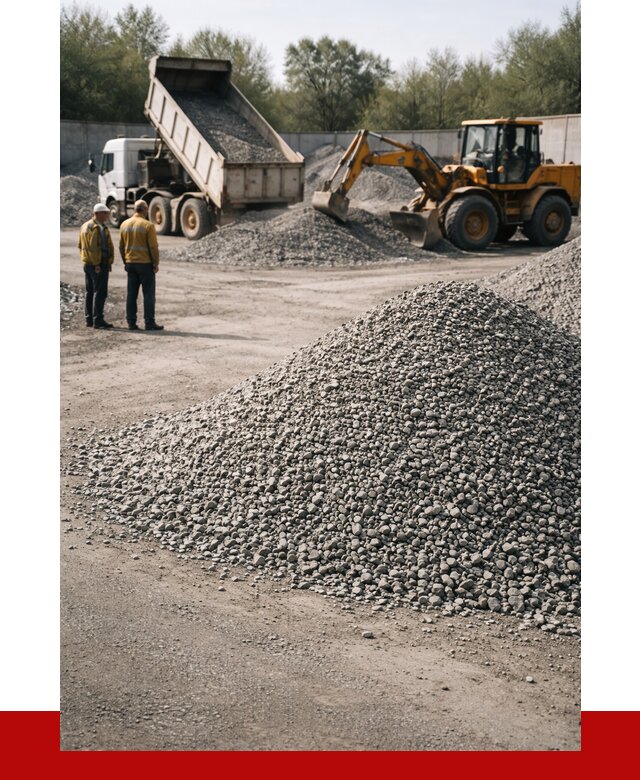 Вторичный щебень фр. 5-20 в Курганинске от 1664 р. - ПРОНЕРУДКгн