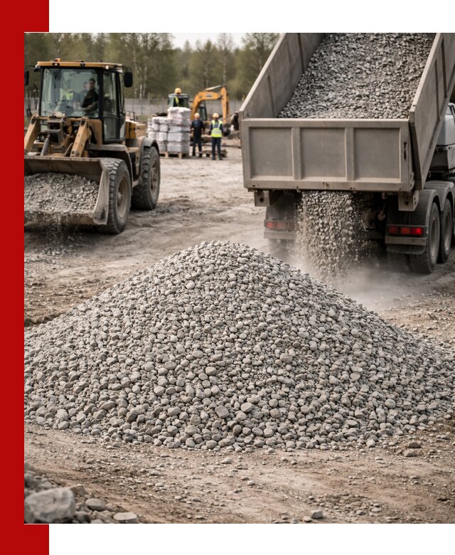 Вторичный щебень фракции 5-20 в Курганинске — доставка и продажа крупнотоннажно