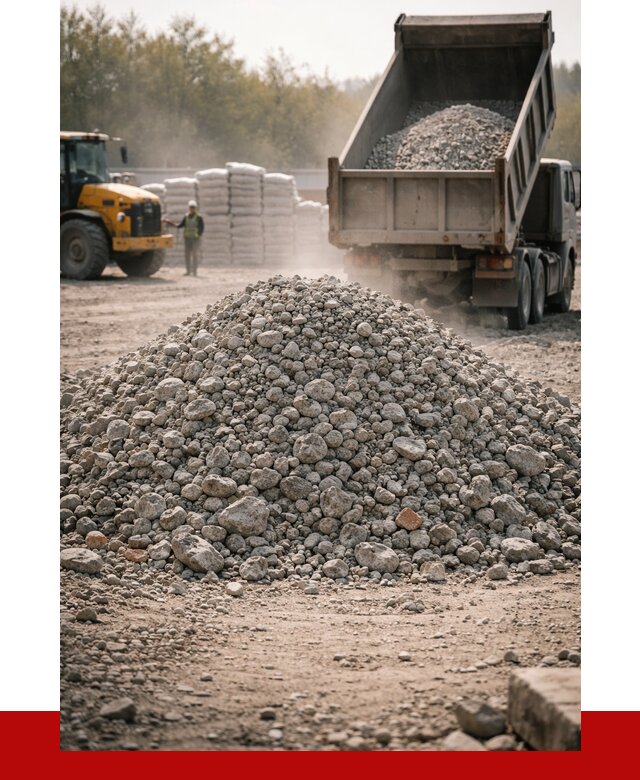 Вторичный щебень фракция 70-150 в Курганинске от 1456 р. | ПРОНЕРУДКгн