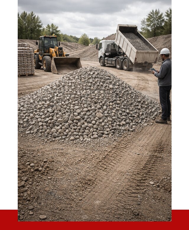Купить бетонный щебень в Курганинске, от 3328 р. ПРОНЕРУДКгн