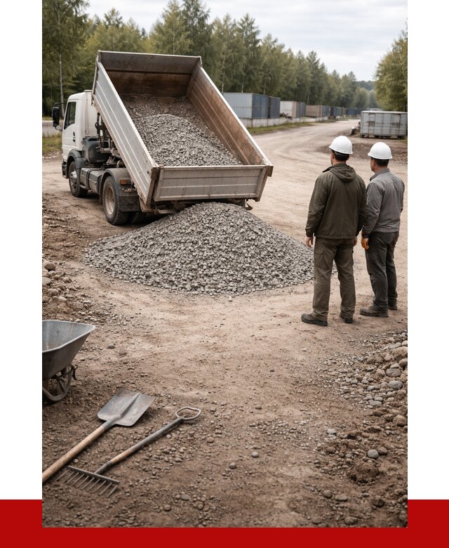 Бетонный щебень фракция 5-20 в Курганинске от 3328 р., ПРОНЕРУДКгн