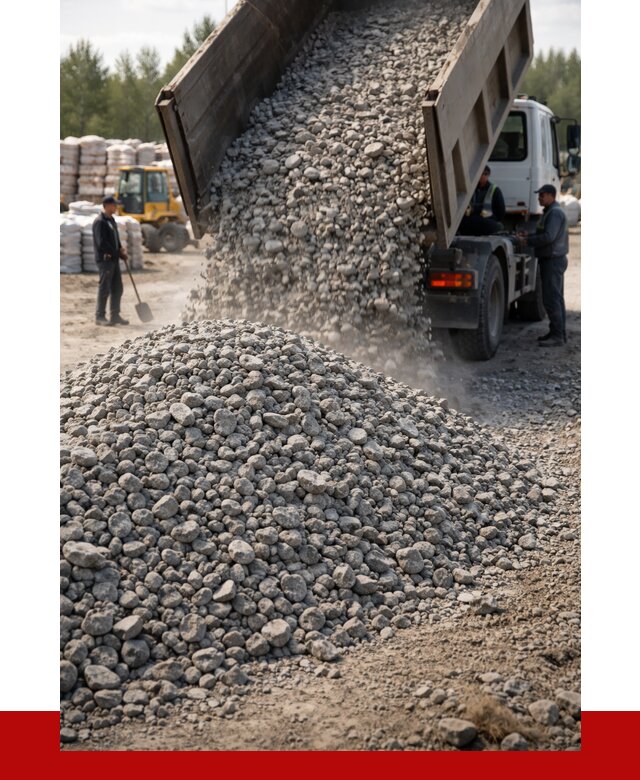 Бетонный щебень фракция 40-70 в Курганинске от 1872 р. ПРОНЕРУДКгн