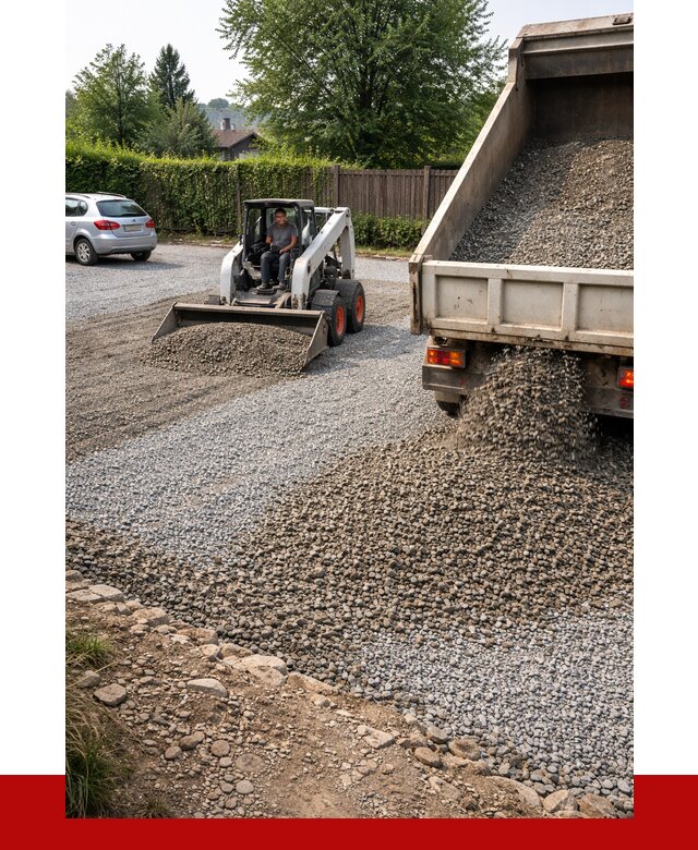 Щебень для парковки в Курганинске с доставкой от 1248 р.| ПРОНЕРУДКгн