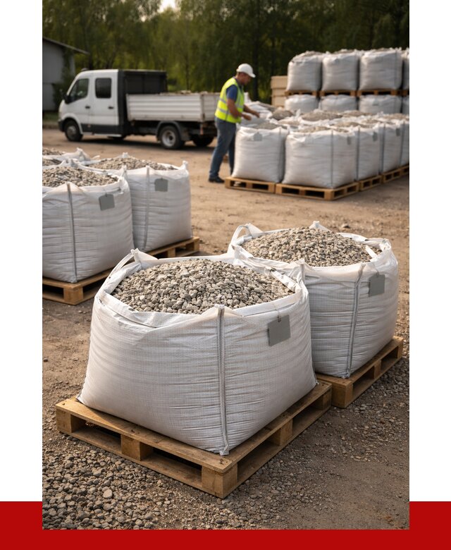 Щебень в мешках с доставкой в Курганинске от 4368 р. | ПРОНЕРУДКгн
