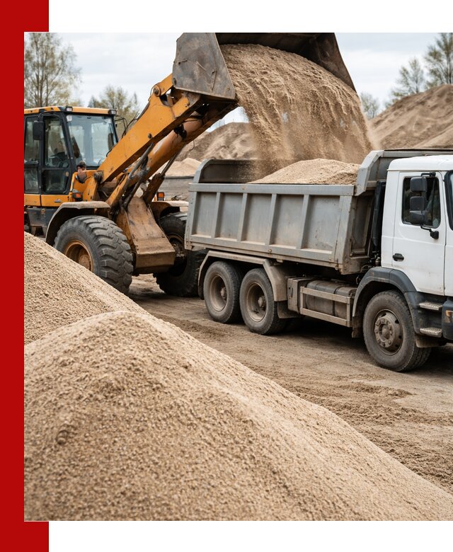 Доставка сеяного песка в Курганинске оптом и в розницу