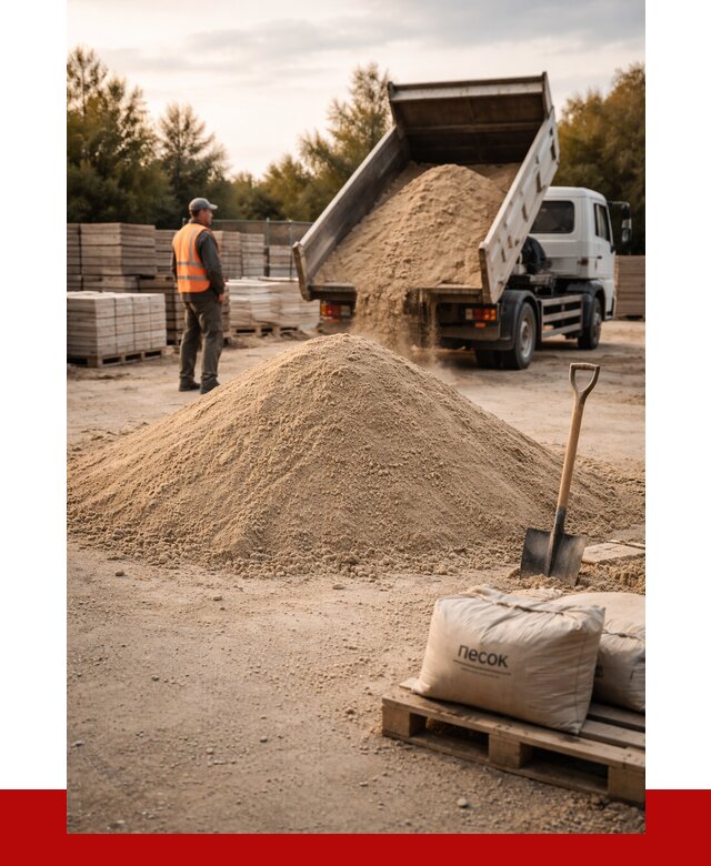 Купить сухой песок в Курганинске с доставкой от 2496 р. | ПРОНЕРУДКгн