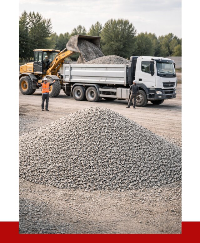 Купить мытый гравий в Курганинске от 3640 р, доставка ПРОНЕРУДКгн
