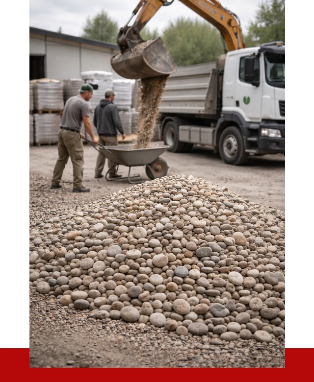 Галька декоративная в Курганинске от 3328 р. за куб | ПРОНЕРУДКгн