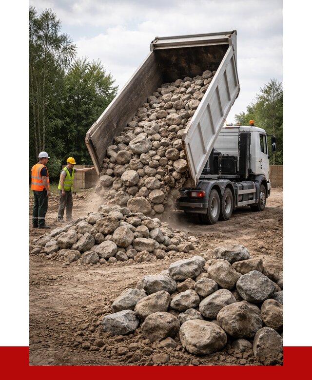 Купить булыжник в Курганинске с доставкой от 4680 р. за куб | ПРОНЕРУДКгн