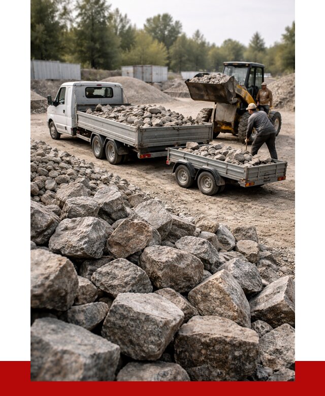 Купить бутовый камень гранитный в Курганинске от 2912 р. | ПРОНЕРУДКгн