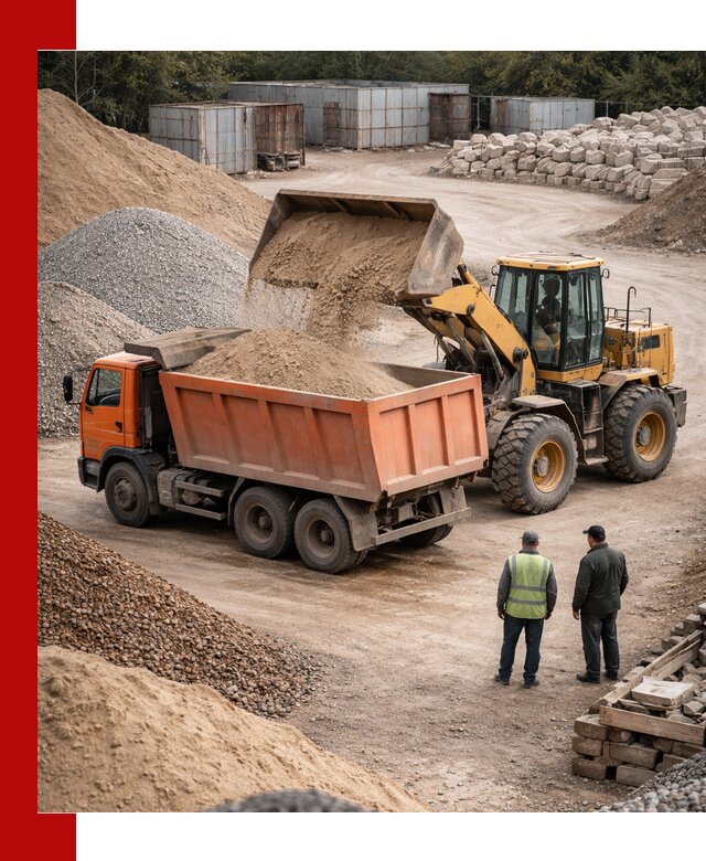 Доставка сыпучих смесей и смесей для стройки в Курганинске