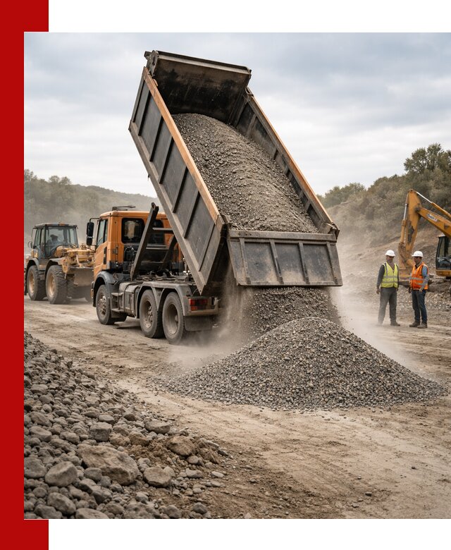 Щебёночно-песчаная смесь ЩПС С1 с доставкой в Курганинске