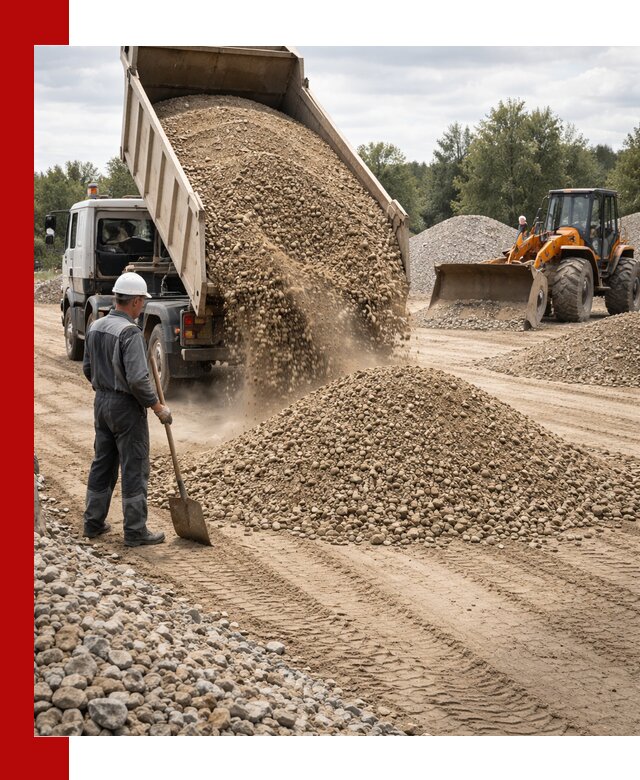 Доставка щпс С3 в Курганинске самосвалами и бортовыми грузовиками