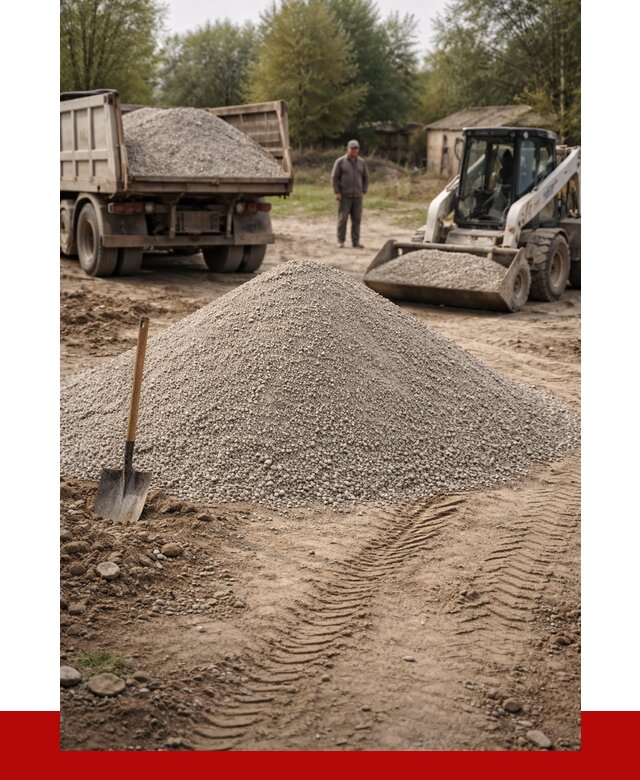 Отсев для подсыпки в Курганинске от 1560 р. с доставкой | ПРОНЕРУДКгн