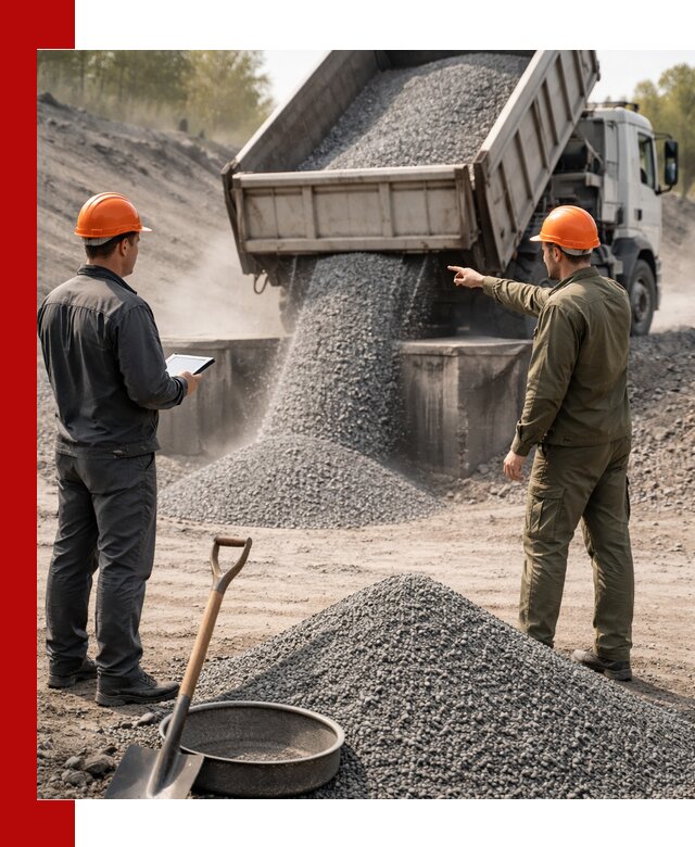 Гранитная крошка фракция 2-5 доставка в Курганинске