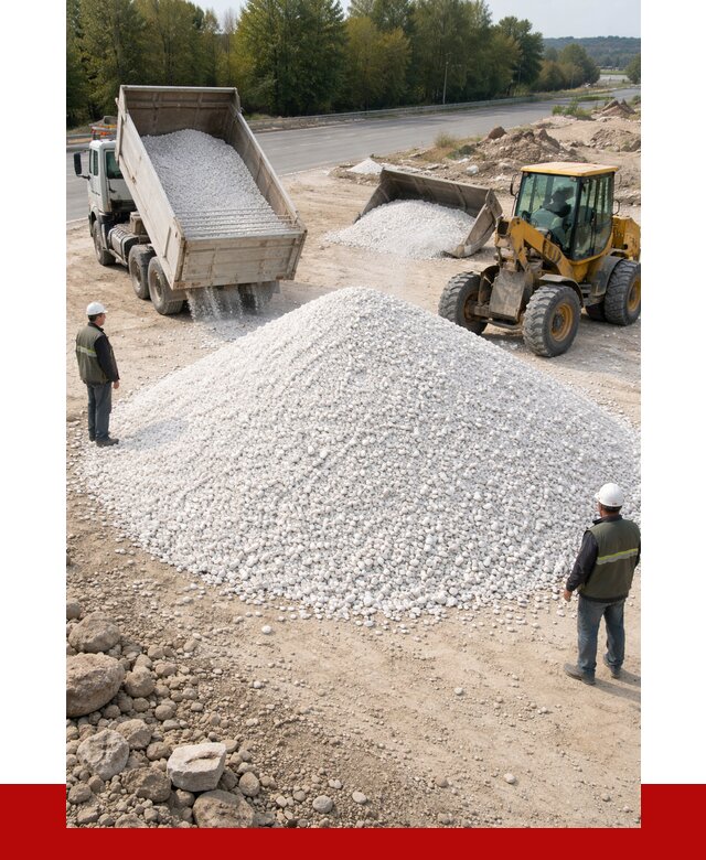 Белая мраморная крошка в Курганинске от 4368 р. с доставкой | ПРОНЕРУДКгн