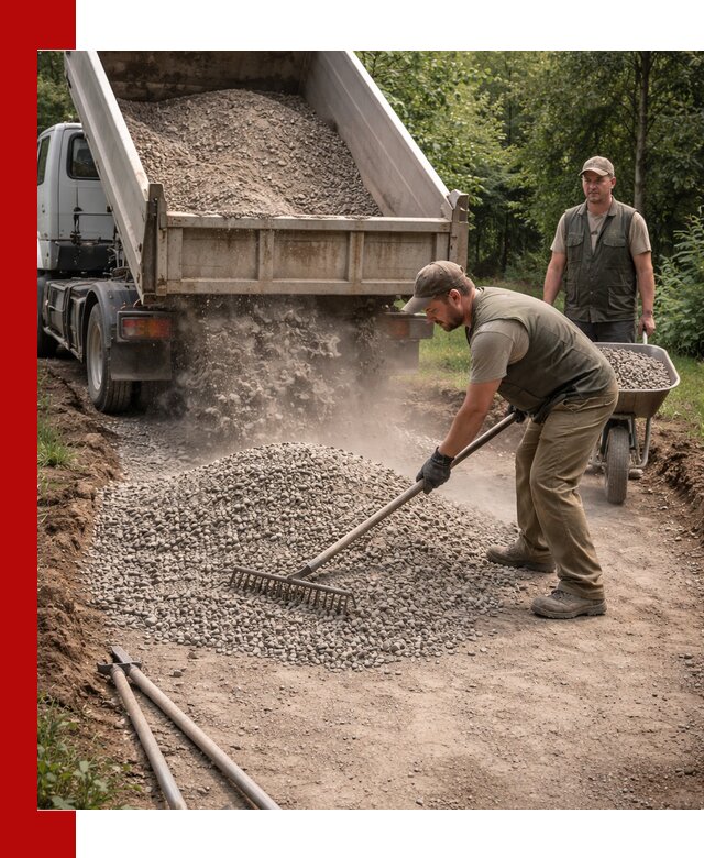 Каменная крошка для дорожек с доставкой в Курганинске