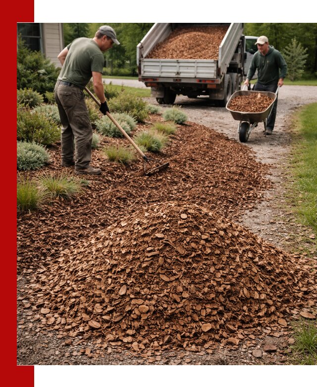 Крошка для мульчирования с доставкой в Курганинске