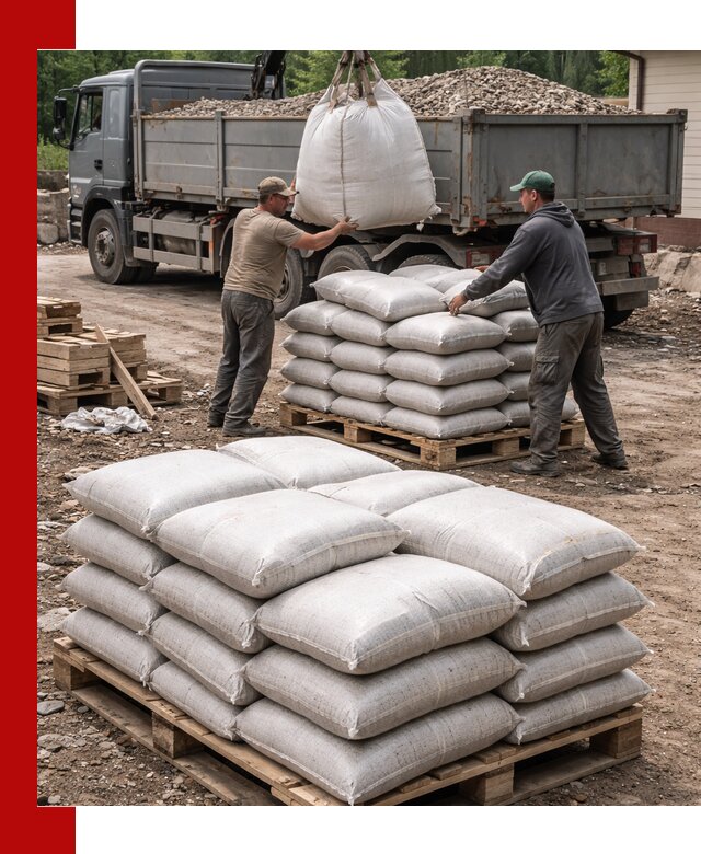 Керамзит в мешках с доставкой в Курганинске от компании-поставщика