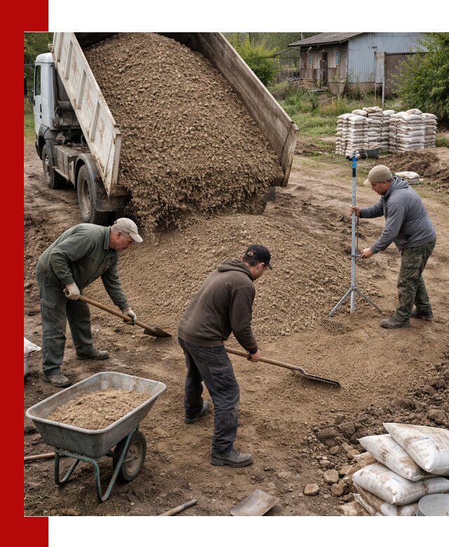 Керамзитовый песок с доставкой в Курганинске оптом и в розницу
