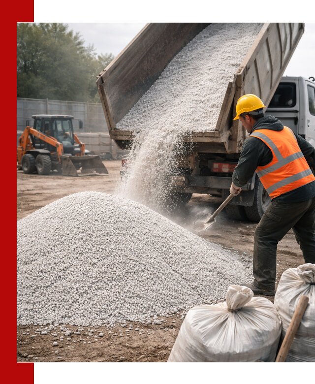 Доставка перлита вспученного в Курганинске оптом и в розницу