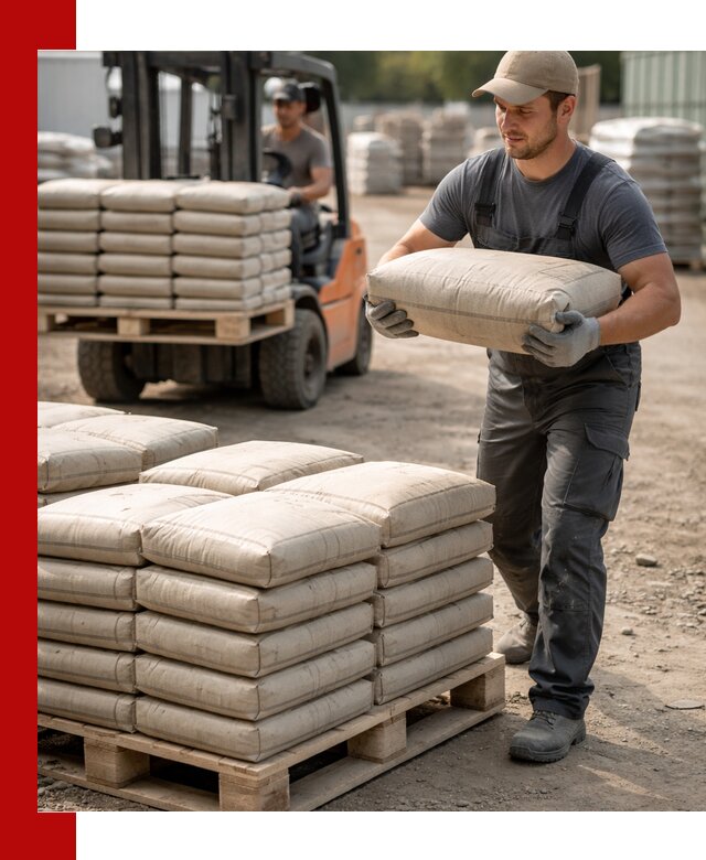 Доставка цемента в мешках оптом и в розницу в Курганинске