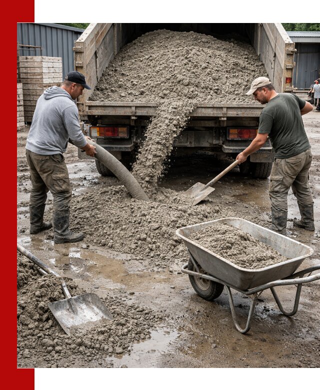 Цементно-песчаная смесь М150 доставка в Курганинске