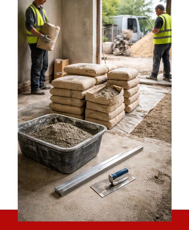 Купить сухую смесь для стяжки в Курганинске от 4680 р. | ПРОНЕРУДКгн