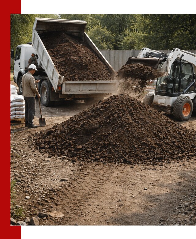 Доставка растительного грунта в Курганинске от производителя оптом и в розницу