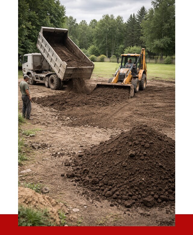 Грунт для выравнивания участка в Курганинске от 1248 р. | ПРОНЕРУДКгн